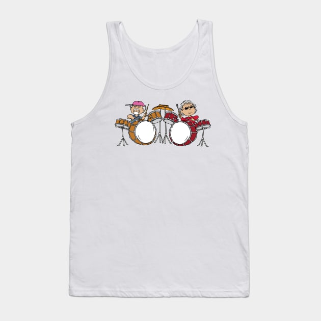 Rhythm Devils Mickey and Billy Gratenuts Dead and Co Tank Top by HandEyeStudio